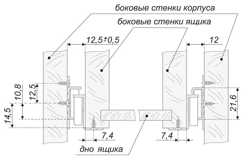 Роликовые направляющие 3